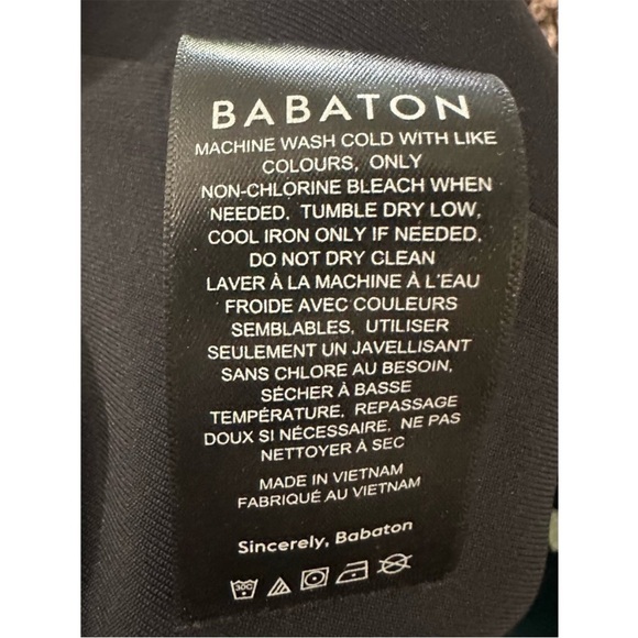 Aritzia Babaton Contour Squareneck Bodysuit Black - Picture 5 of 8